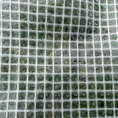 Clear M-Grade Tarpaulin 3m x 4m Waterproof Tarpaulin Cover Outdoor Ground Sheet