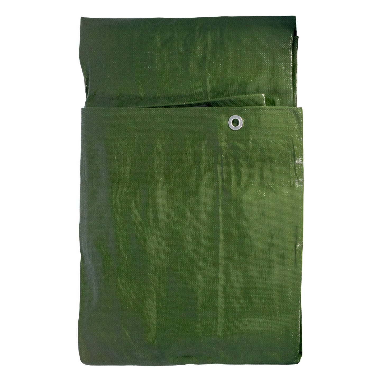 Green Brown L-Grade Tarpaulin 8m x 10m Reinforced Eyelets Garden Furniture Cover