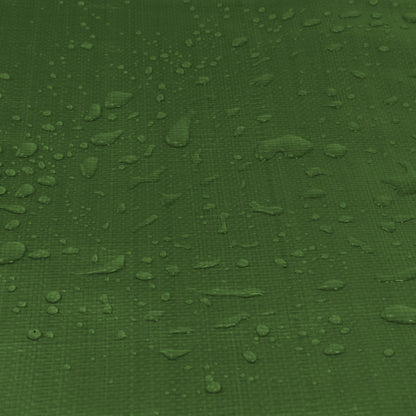 Green Brown L-Grade Tarpaulin 8m x 10m Reinforced Eyelets Garden Furniture Cover
