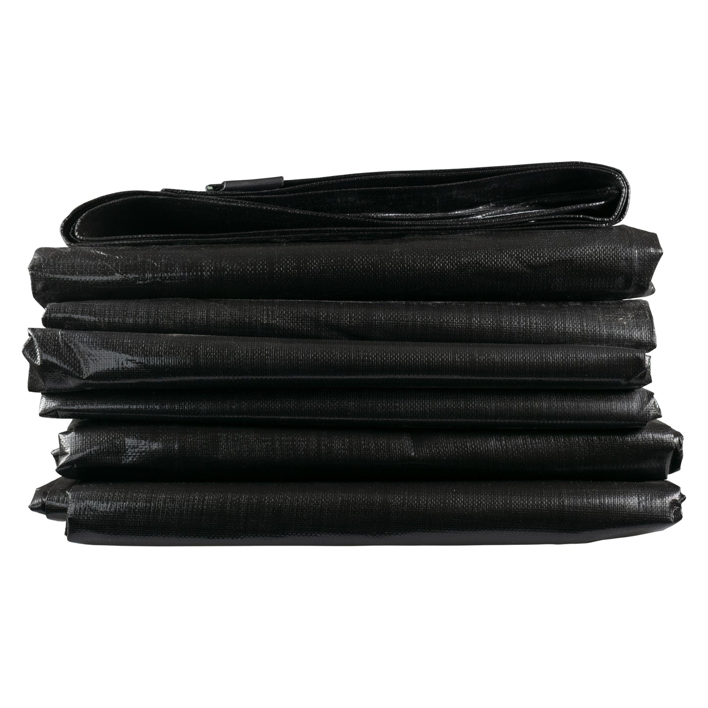 Black Silver L-Grade Tarpaulin 3m x 3m Heavy Duty Outdoor Sheet Waterproof Sheet