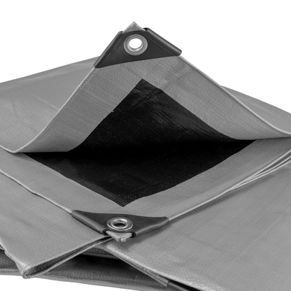Silver XL-Grade Tarpaulin 2m x 4m