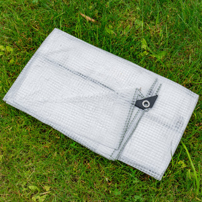 Clear XL-Grade Tarpaulin 6m x 10m