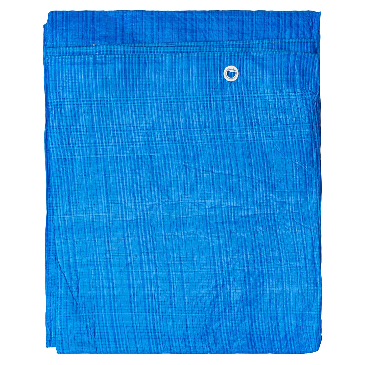 Blue S-Grade Tarpaulin with 10 x 4" Bungee Balls (Black)