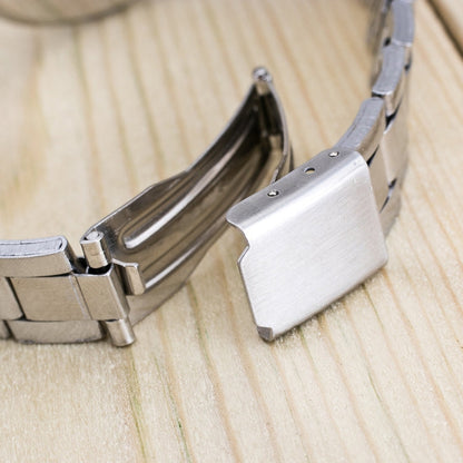 2 PCS Women Large Dial Stainless Steel Fine Strap Quartz Watch