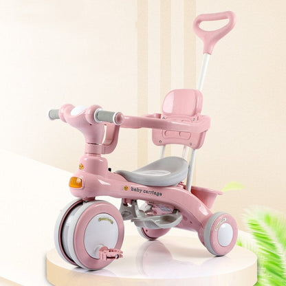 Childrens Tricycle Bicycle Outdoor Stroller
