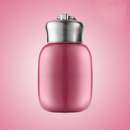 Mini Cute Coffee Vacuum Flasks Thermos Stainless Steel Cup Travel Drink Water Bottle Thermoses Mugs, 200ML, 280ML