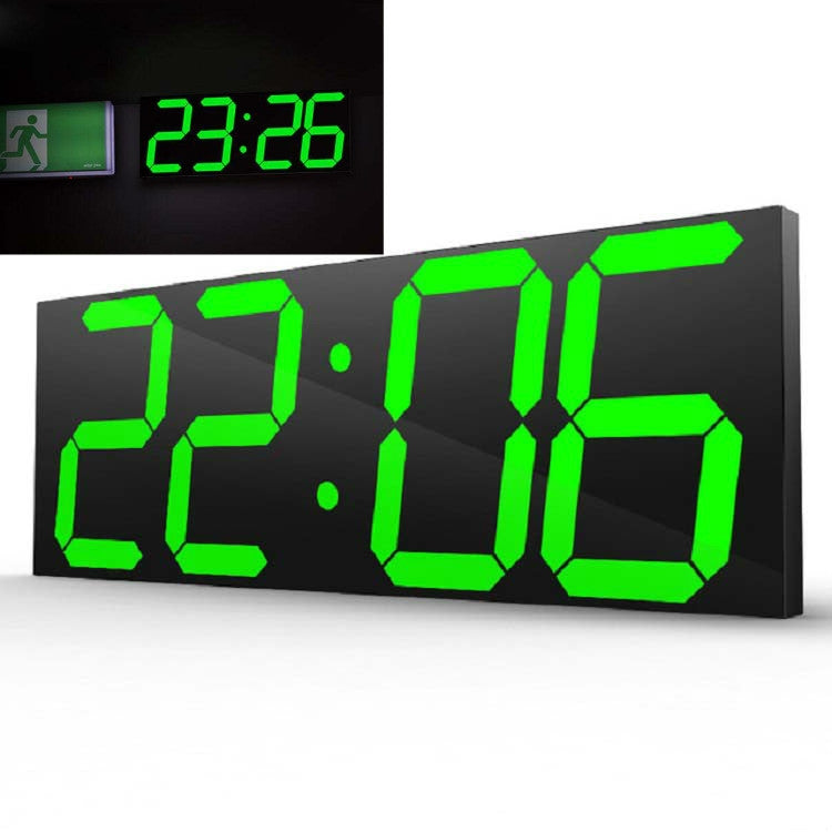 Wall Sticker LED Wall Clock Decorative Clock Creative Acrylic Mirror Clock US Plug, Remote Version Sealed Box