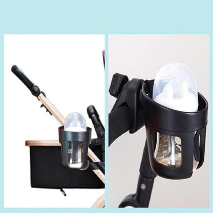 Baby Stroller Accessories Cup Holder Children Tricycle Bicycle Stroller Umbrella Car Bottle Water Bottle Cup Holder, 16×10.5×11.5cm