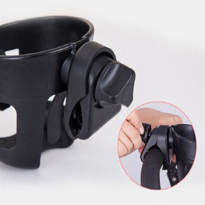 Baby Stroller Accessories Cup Holder Children Tricycle Bicycle Stroller Umbrella Car Bottle Water Bottle Cup Holder, 16×10.5×11.5cm