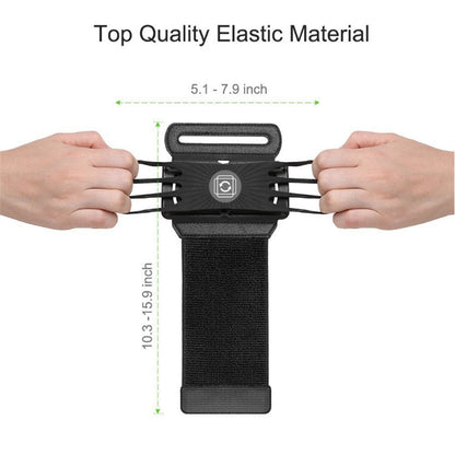 Rotating Arm With Mobile Phone Rack Sports Equipment Arm Bag Creative Outdoor Running Fitness Mobile Phone Bracket, Wrist, Arm
