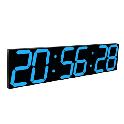 Multifunctional LED Wall Clock Creative Digital Clock, Hollow Remote Control, Sealed Box Remote Control