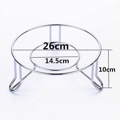Pot Rack Wok Steamer Pot Mat Kitchen Shelf, Kitchen Shelf