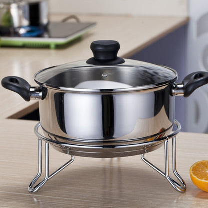 Pot Rack Wok Steamer Pot Mat Kitchen Shelf, Kitchen Shelf