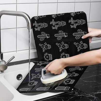 Gas Stove Aluminum Foil Oil Plate Kitchen Splash Guard High Temperature Oil Insulation Board