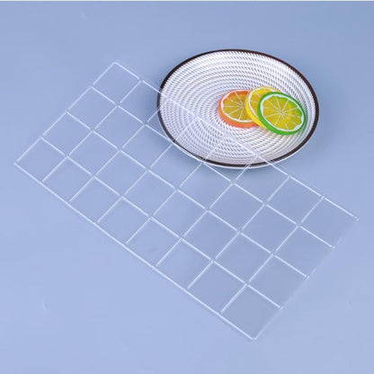 2 Sets DIY Cake Mold Wexture Fondant Printing Mold, Plaid pattern, Roll rattan