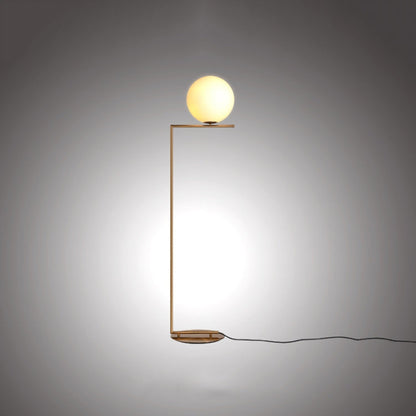 Electroplated Glass Ball Floor Lamp Indoor Home Decoration Light