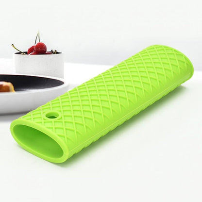 2 PCS Durable Thick Silicone Pot Handle Multicolor Thermal Insulation Sleeve Anti Skid Non Slip Soft Handle Pot Cover