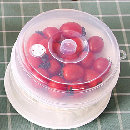 Kitchen Transparent Refrigerator Fresh-keeping Sealed Lid Microwave Oven Heating Lid Stackable Fresh Bowl Lid, Small, Large
