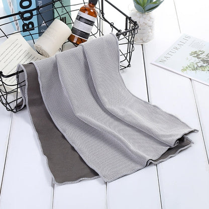 Absorbent Polyester Quick-drying Breathable Cold-skinned Fitness Sports Portable Towel, 40x80 Aluminum Foil Bag, 30x100 Aluminum Foil Bag