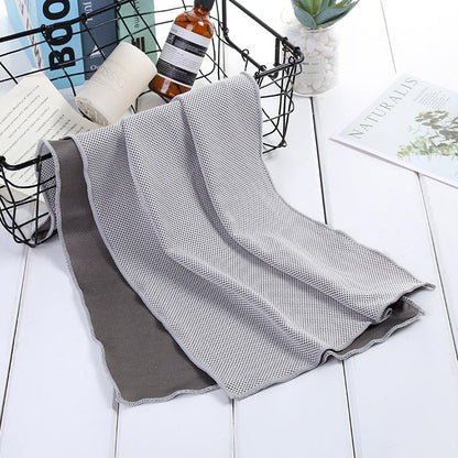 Absorbent Polyester Quick-drying Breathable Cold-skinned Fitness Sports Portable Towel, 40x80 Aluminum Foil Bag, 30x100 Aluminum Foil Bag