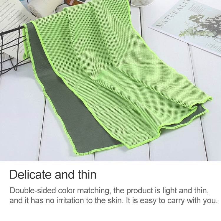Absorbent Polyester Quick-drying Breathable Cold-skinned Fitness Sports Portable Towel, 40x80 Aluminum Foil Bag, 30x100 Aluminum Foil Bag