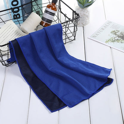 Absorbent Polyester Quick-drying Breathable Cold-skinned Fitness Sports Portable Towel, 40x80 Aluminum Foil Bag, 30x100 Aluminum Foil Bag