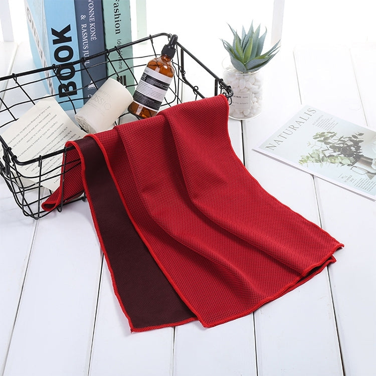 Absorbent Polyester Quick-drying Breathable Cold-skinned Fitness Sports Portable Towel, 40x80 Aluminum Foil Bag, 30x100 Aluminum Foil Bag
