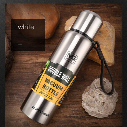 Outdoor Thermos Portable Large Capacity Insulated Cup, 500ml, 750ml, 1000ml, 1500ml