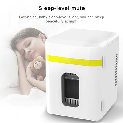 10L Mini Refrigerator Car Home Dual-use Small Dormitory Refrigerator, CN Plug, 10L Mini Refrigerator