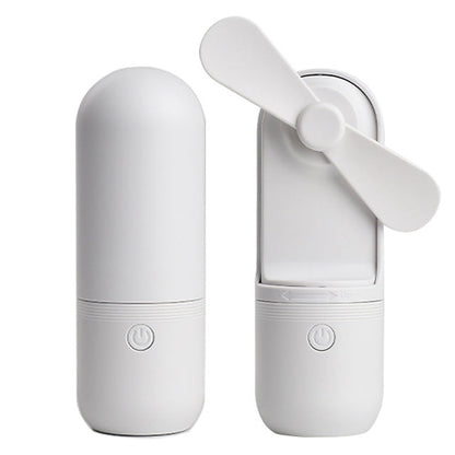 USB Charging Handheld Mini Folding Fan Desktop Fan