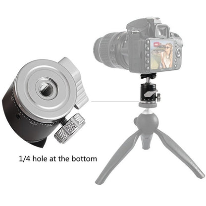 BEXIN K-19 Multifunctional Aluminum Alloy Cold Shoe Ball Head Tripod Mount, K-19