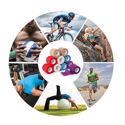 Self-adhesive Elastic Bandage for Sports, 450 x 10cm
