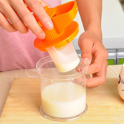 Manual Soybean Juicer Machine Fruit Vegetables Hand Squeezer, Manual Soybean Juicer