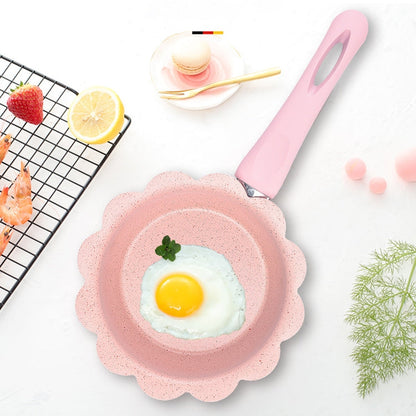 Baby Complementary Food Pot Cooking Milk Pan Maifan Stone Non Stick Household Multifunction Small Pot, Blue Milk Pan With Lid
