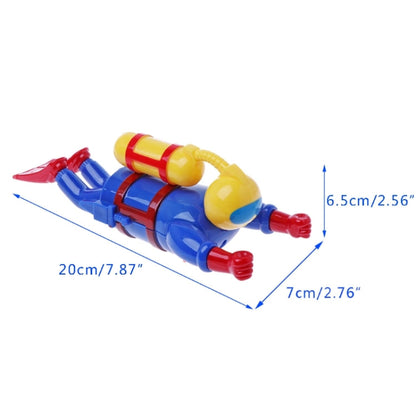 Simulation Diver Clockwork Toy Children Swimming Bath Toy, Clockwork Toy