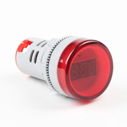 AD16-22DSV  Mini Digital Display 60-500V General Indicator AC Voltmeter, Open Hole: 22mm, 60-500V White, 60-500V Red, 60-500V Green, 60-500V Yellow, 60-500V Blue
