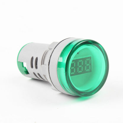 AD16-22DSV  Mini Digital Display 60-500V General Indicator AC Voltmeter, Open Hole: 22mm, 60-500V White, 60-500V Red, 60-500V Green, 60-500V Yellow, 60-500V Blue