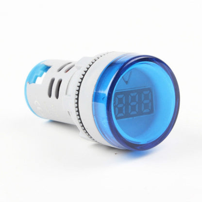 AD16-22DSV  Mini Digital Display 60-500V General Indicator AC Voltmeter, Open Hole: 22mm, 60-500V White, 60-500V Red, 60-500V Green, 60-500V Yellow, 60-500V Blue