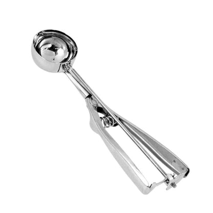 Thick Stainless Steel Ice Cream Spoon Fruit Digging Spoon, 4cm, 5cm, 6cm