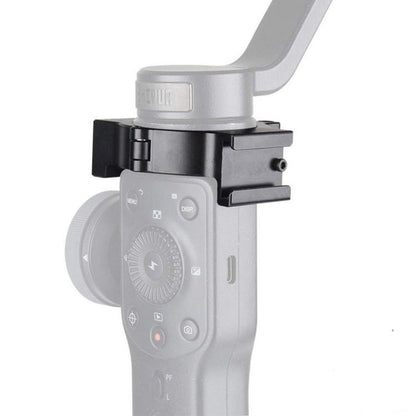 Hot Shoe Adapter Ring Microphone Mount for Zhiyun Smooth 4 Handle Gimbal Stabilizer Rode