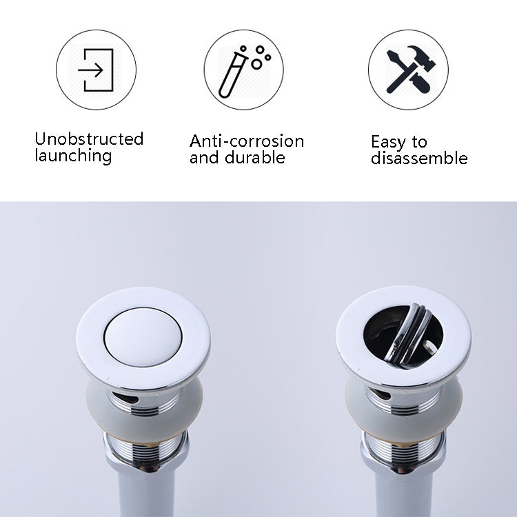 Simple Wash Basin Drain Toilet Bathroom Deodorant Drain, 81907, 81912-2
