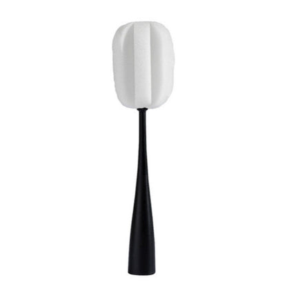 Long Handle Sponge Cup Brush Mug Cleaning Brush Bottle Brush Glass Cup Brush, White, Black, Pink, Gray