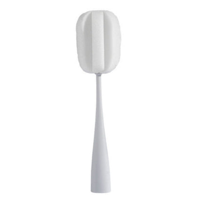 Long Handle Sponge Cup Brush Mug Cleaning Brush Bottle Brush Glass Cup Brush, White, Black, Pink, Gray