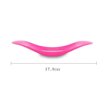 2 PCS Multifunctional Stainless Steel Arc-shaped Garlic Press Household Manual Garlic Crusher, Random Color Delivery, Garlic Crusher