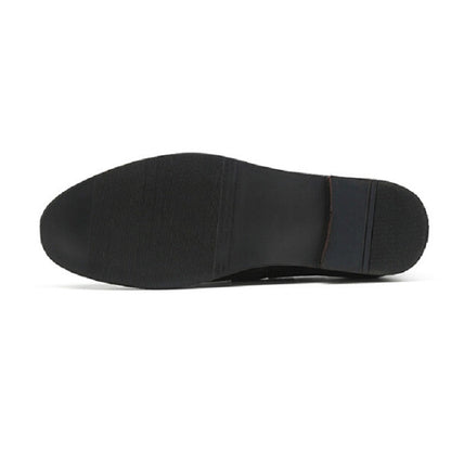 Men Leather Shoes Suede Tassels Slip-on Peas Shoes, 43, 37, 38, 39, 40, 41, 42, 44, 45, 46, 47, 48