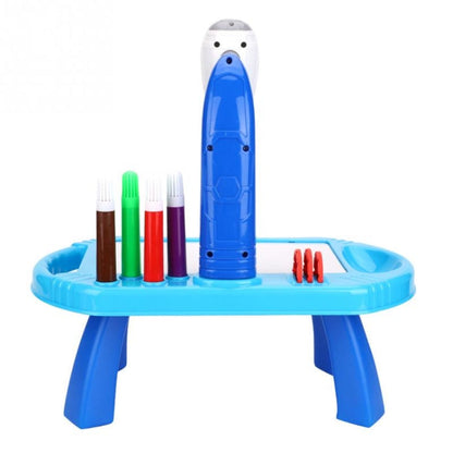 Intelligent Children Projector Early Education Learning Drawing Board Game Puzzle Painting Toy Set