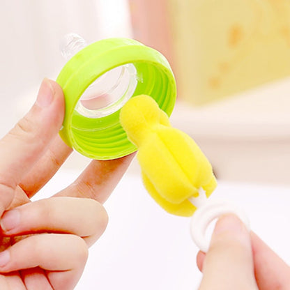 7PCS/Set Bottle Sponge Cleaning Brush Tools Straw Brush Set