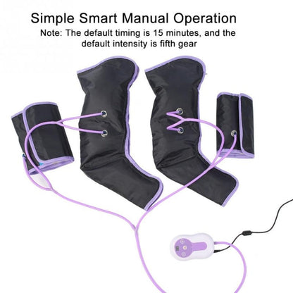 Air Wave Pneumatic Leg Massager Home Air Pressure Massager, UK Plug, US Plug, EU Plug