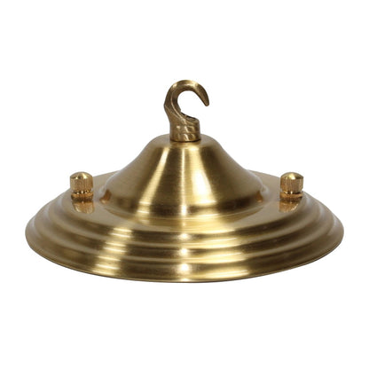 Chandelier Wall Lamp Full Copper Ceiling Plate Base Lighting Accessories, 12cm