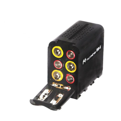 BB-6 AA Battery Box To F970 Box Universal Battery Box for LED Camera Light Fill Light